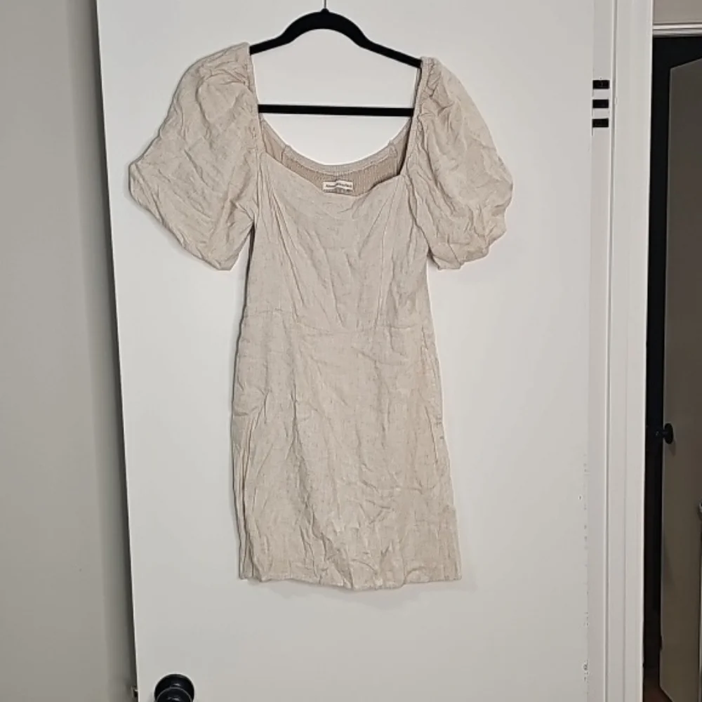 Abercrombie & Fitch Cream Mini Dress - Picture 1 of 3